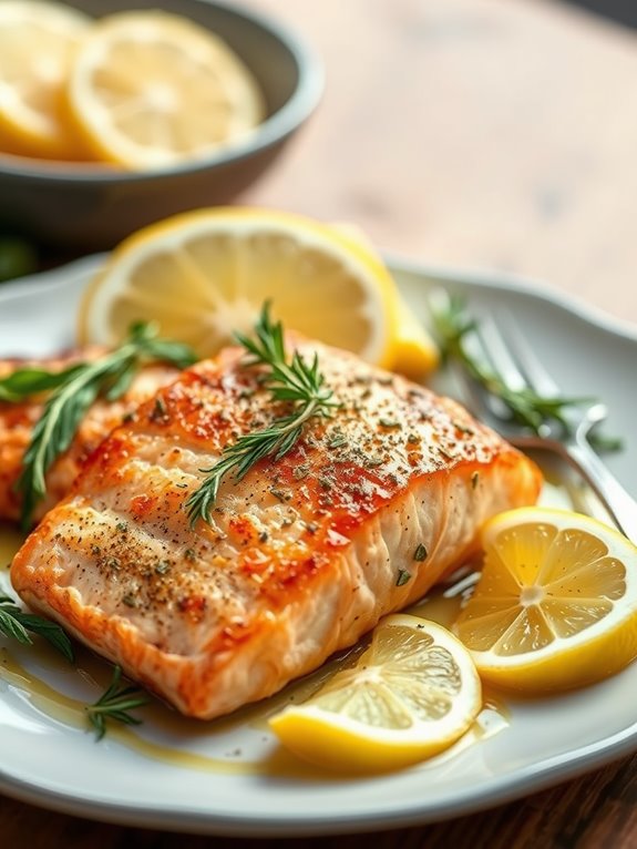 savory air fryer salmon