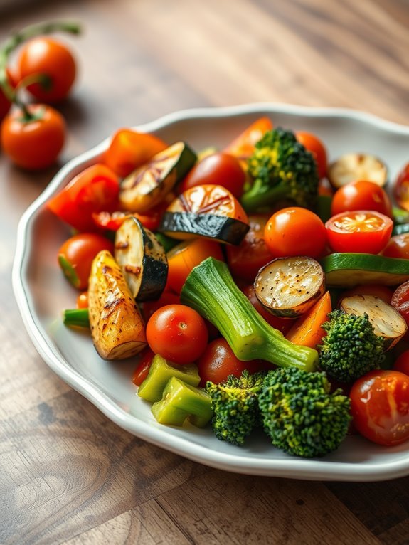 savory air fryer veggies