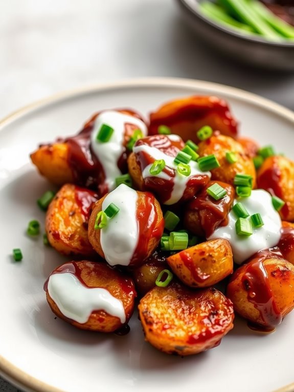 savory bbq ranch potatoes