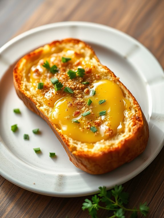 savory bread with garlic