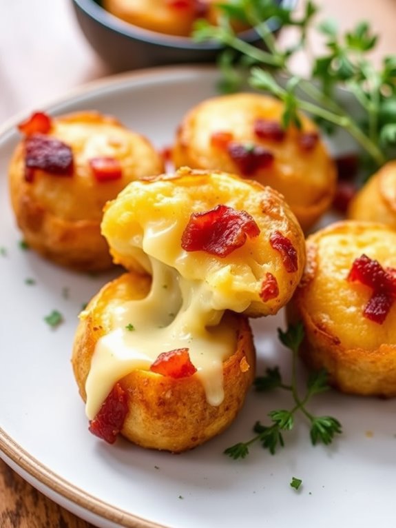 savory cheesy bacon snacks