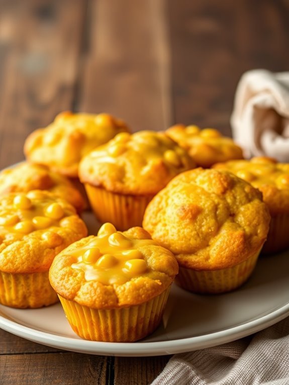 savory cheesy cornbread delights