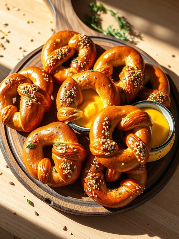 savory everything bagel snack