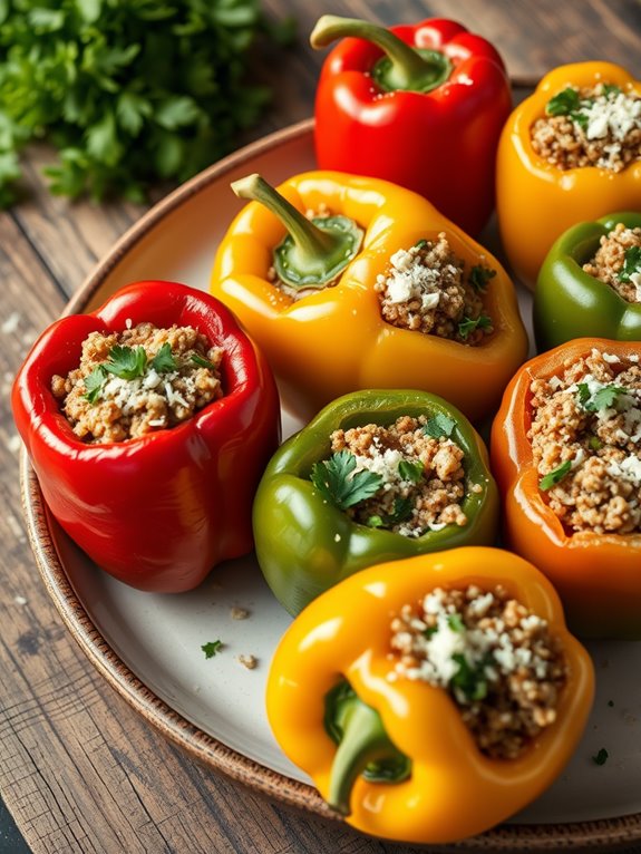 savory filled pepper delights