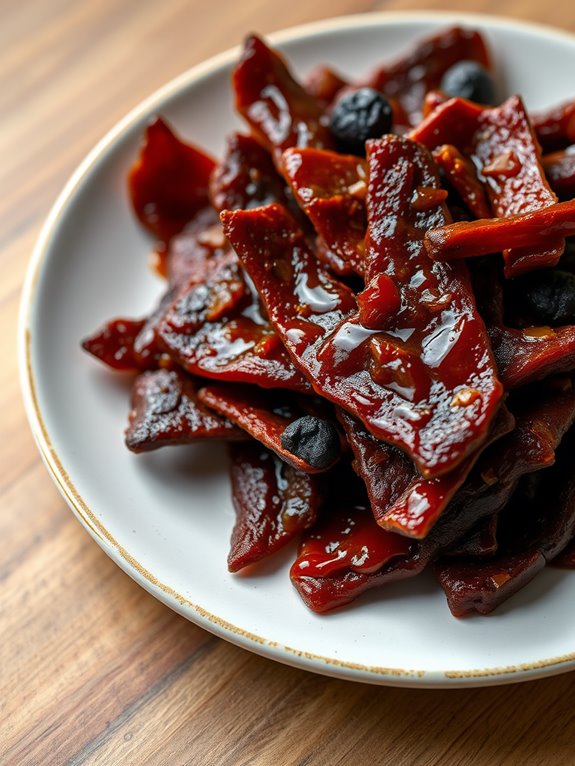 savory flavorful jerky snack