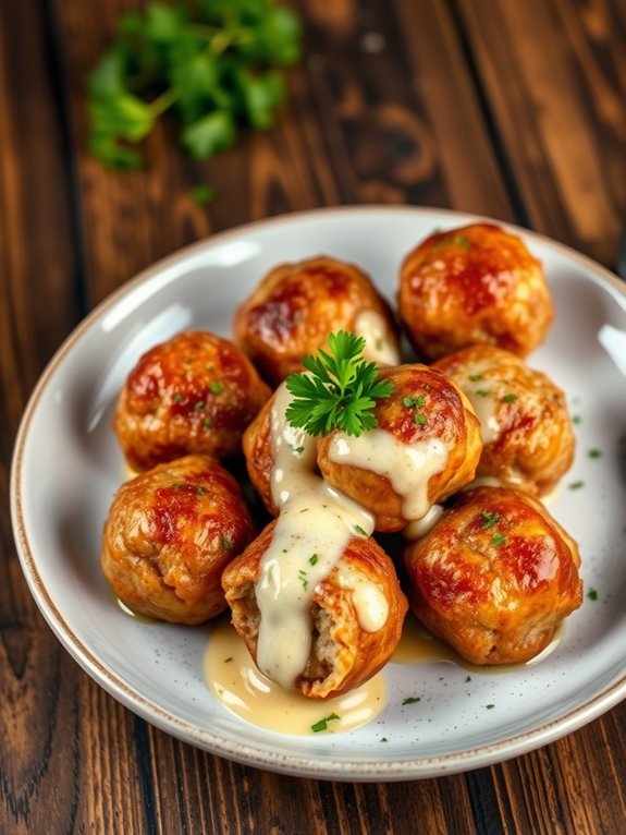 savory garlic parmesan delights