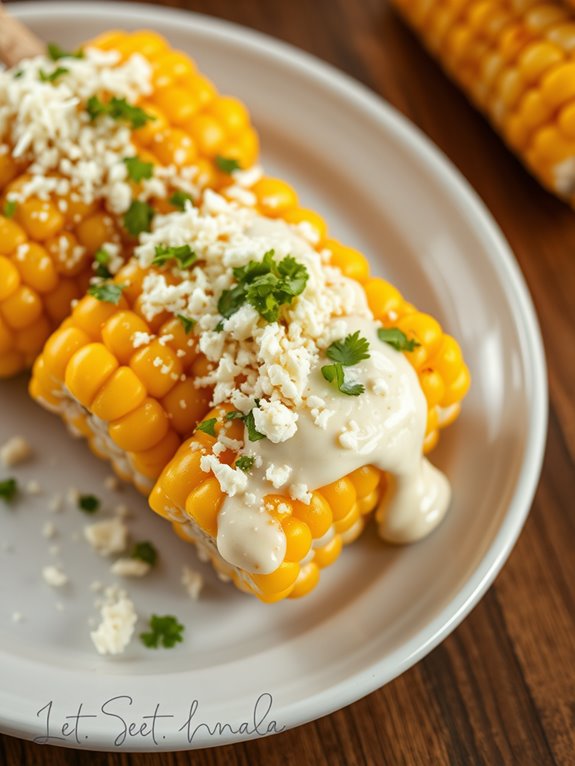 savory grilled corn treat