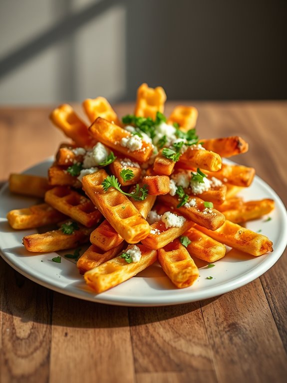 savory herb parmesan fries