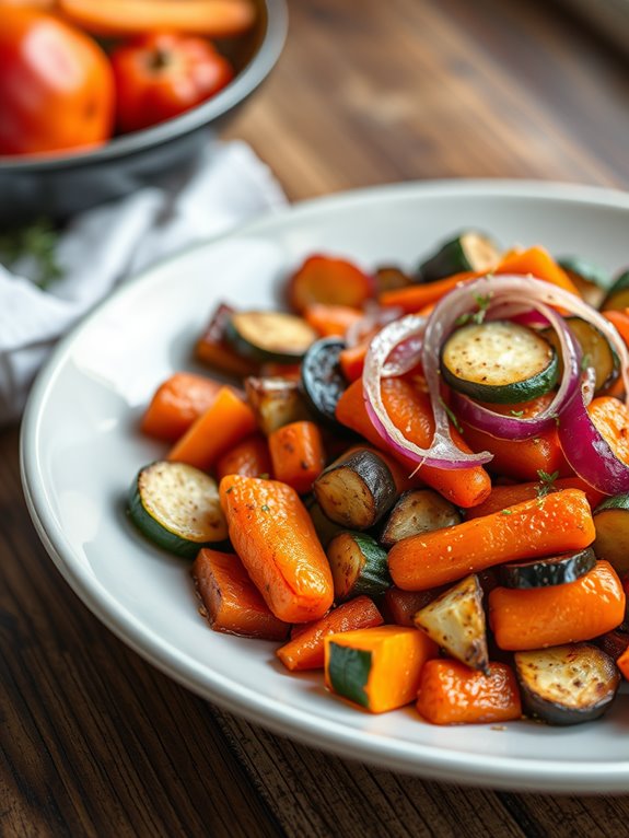 savory oven cooked veggies