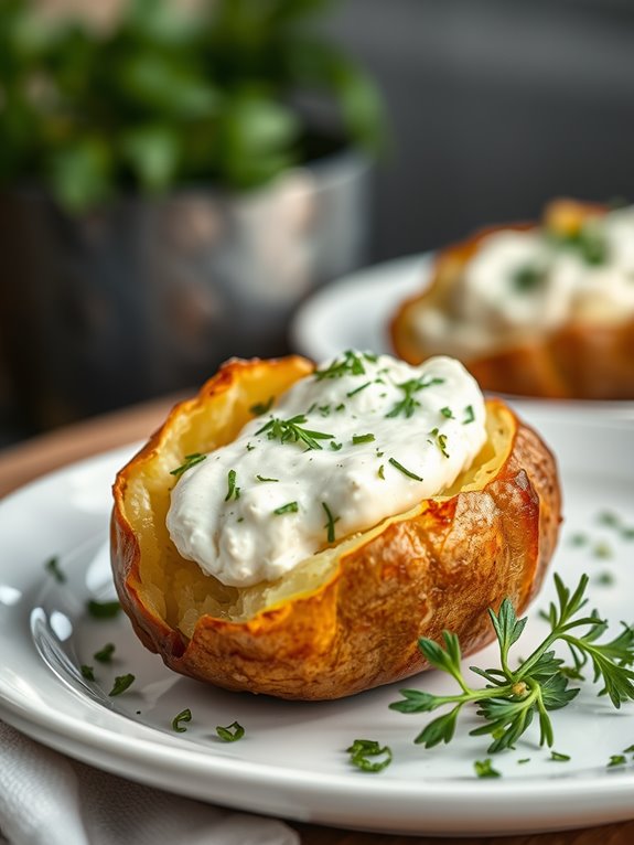 savory spread with herbs