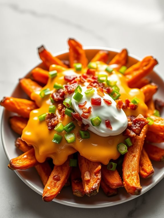 savory sweet potato fries