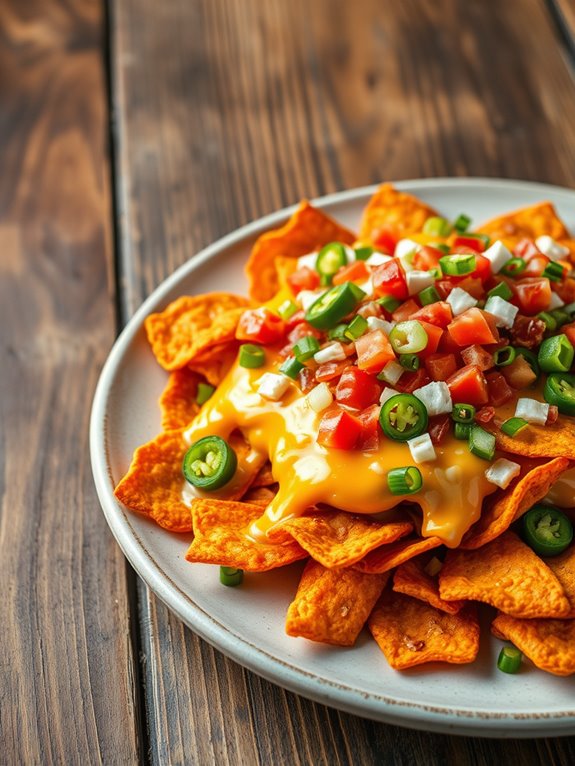 savory sweet potato nachos