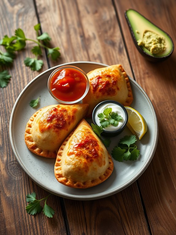 savory taco beef pockets