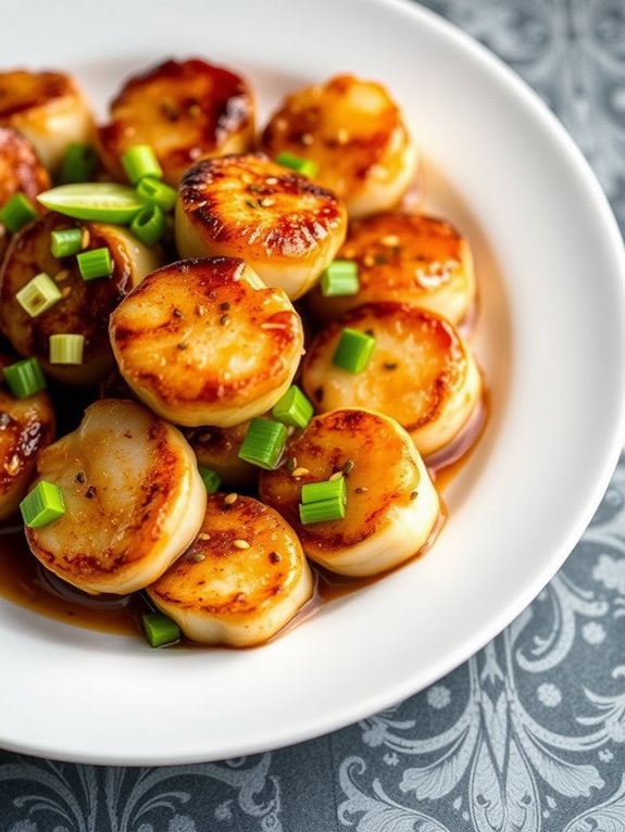 scallops with asian flavors