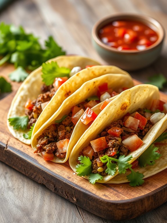 simple ground beef tacos