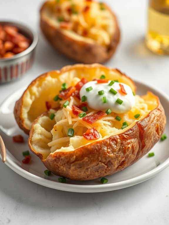 simple oven baked potatoes