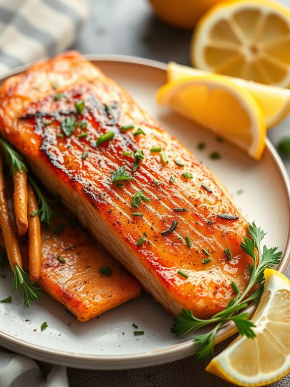 simple salmon air fryer