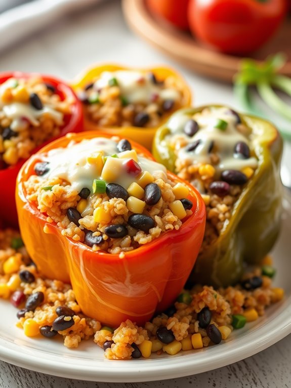 simple stuffed pepper recipe