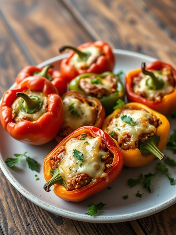 simple stuffed pepper recipe