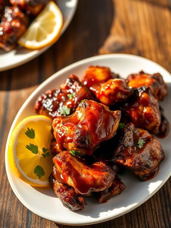 smoky bbq chicken bites