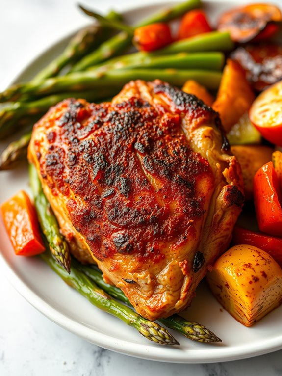 smoky paprika chicken thighs