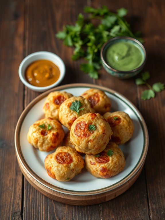 spiced stuffed pastry snack