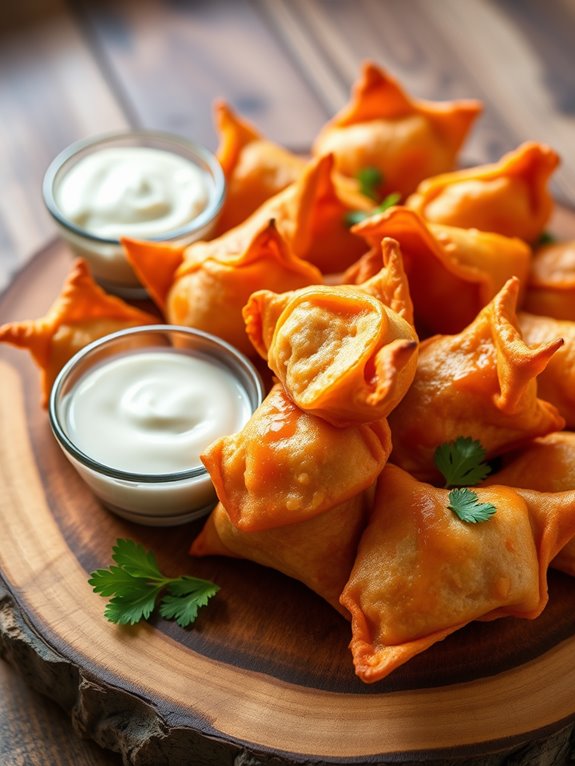 spicy appetizer with cream