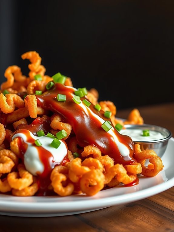 spicy bbq seasoned fries