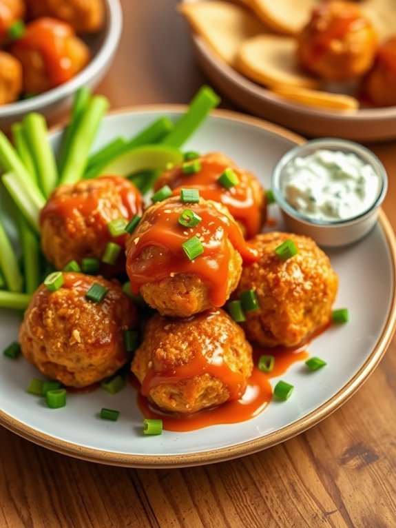 spicy buffalo chicken bites