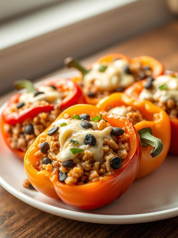 stuffed peppers in air fryer 1