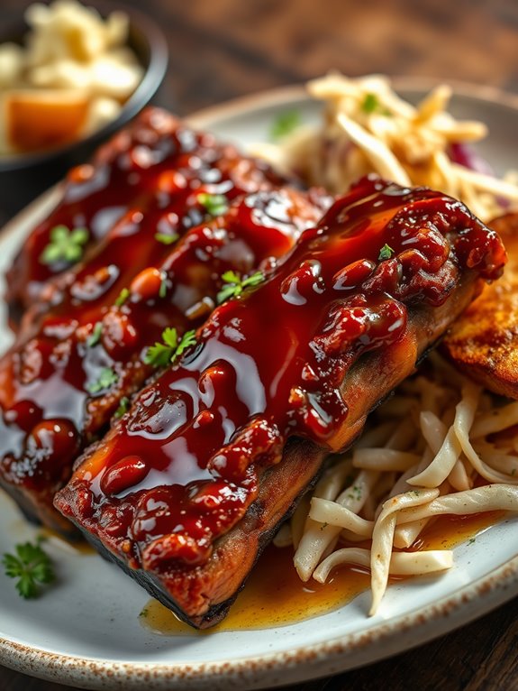 sweet and savory ribs