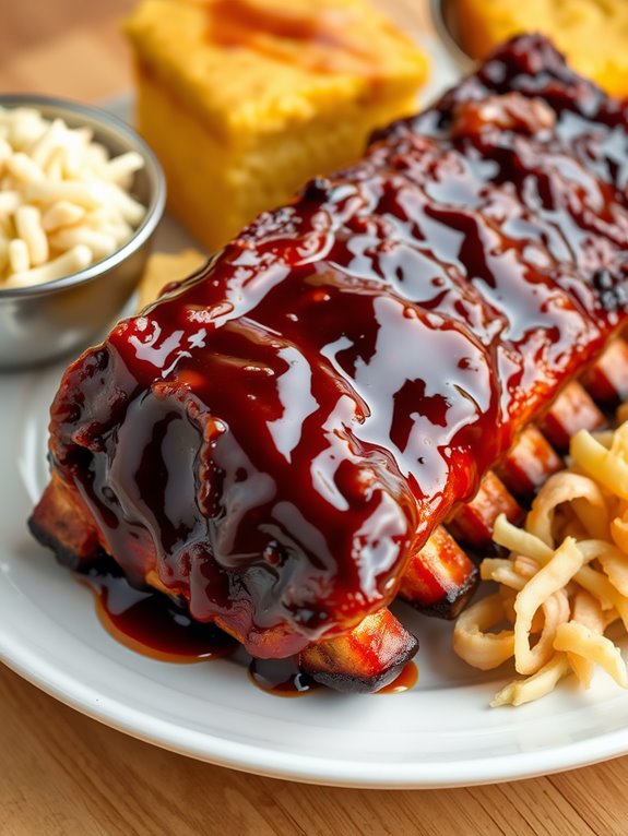 sweet and smoky ribs