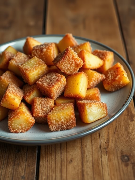 sweet spiced potato bites