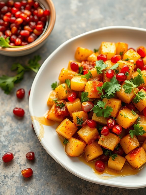 tangy sweet potato snack