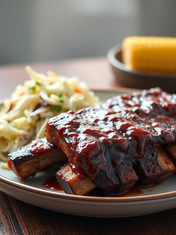 tender grilled beef ribs