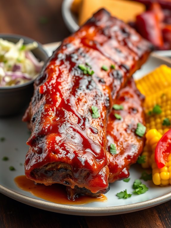 tender smoky barbecue ribs