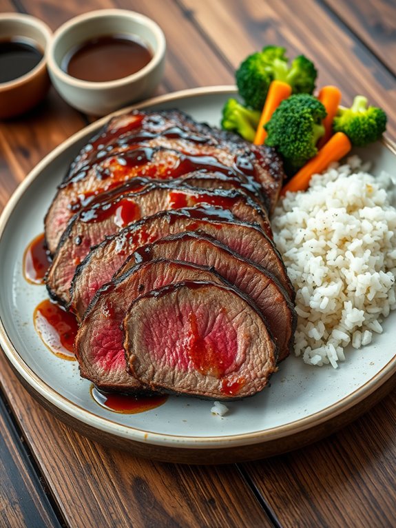 teriyaki marinated beef roast