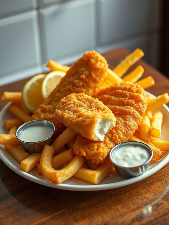 traditional british seafood dish