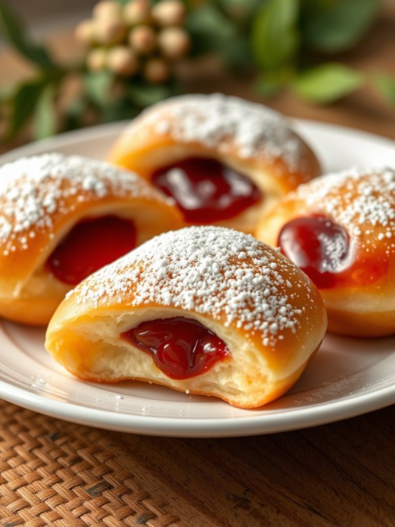 traditional jelly filled donuts