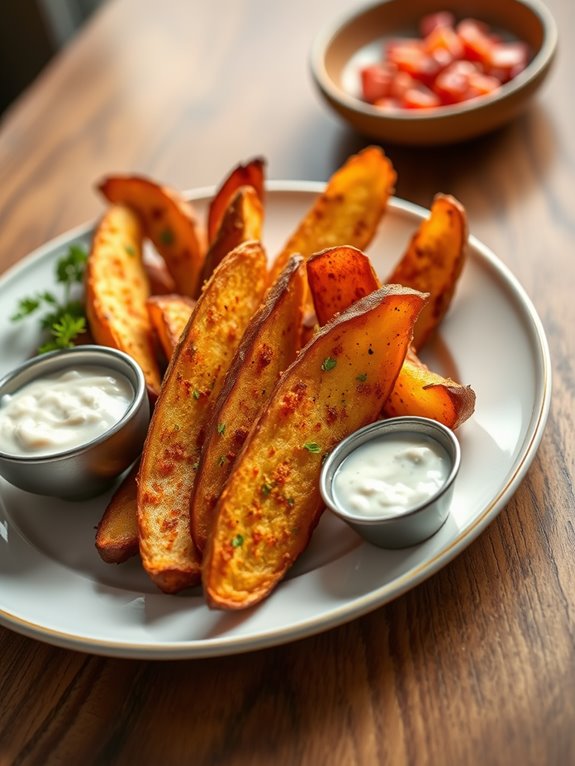 zesty cajun potato snacks