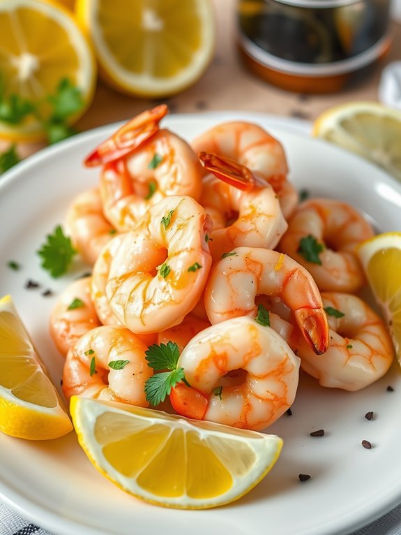 zesty citrus shrimp dish