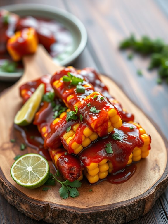 zesty grilled corn ribs