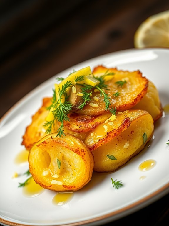 zesty herb infused potato dish