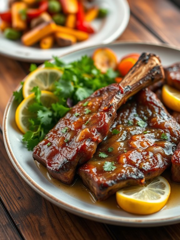 zesty lemon herb ribs