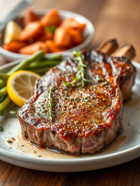 zesty lemon pepper steak