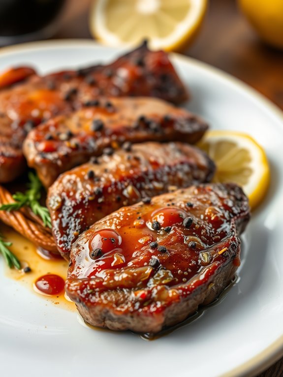 zesty lemon pepper steak