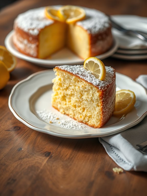 zesty lemon sponge delight