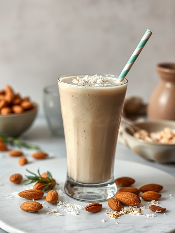 almond and coconut snack