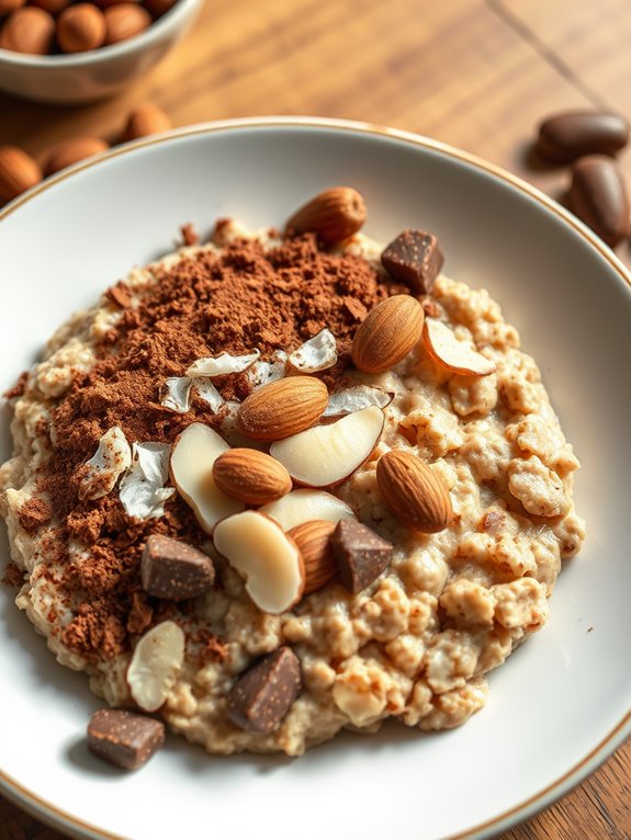 almond joy oatmeal recipe