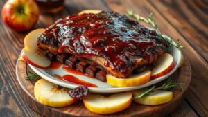 apple pie smoked ribs